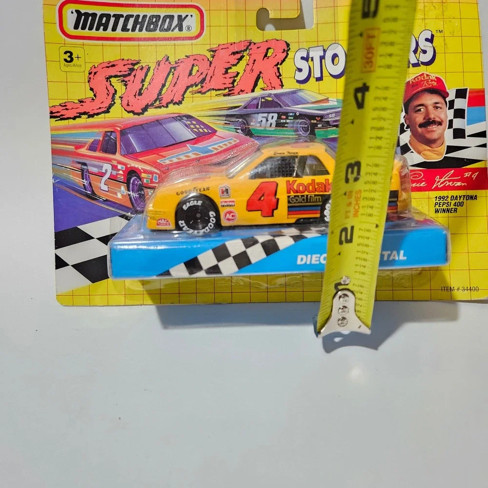 Matchbox Super Stockers Ernie Irvan 4 Kodak Racing Lumina 1992 Daytona Winner
